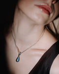 Silver Labradorite Necklace