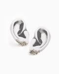 Silver earcuffs KAVIAR