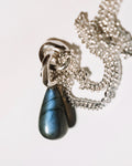 Silver Labradorite Necklace