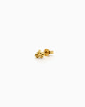 Mini earstuds Kaviar gold-plated